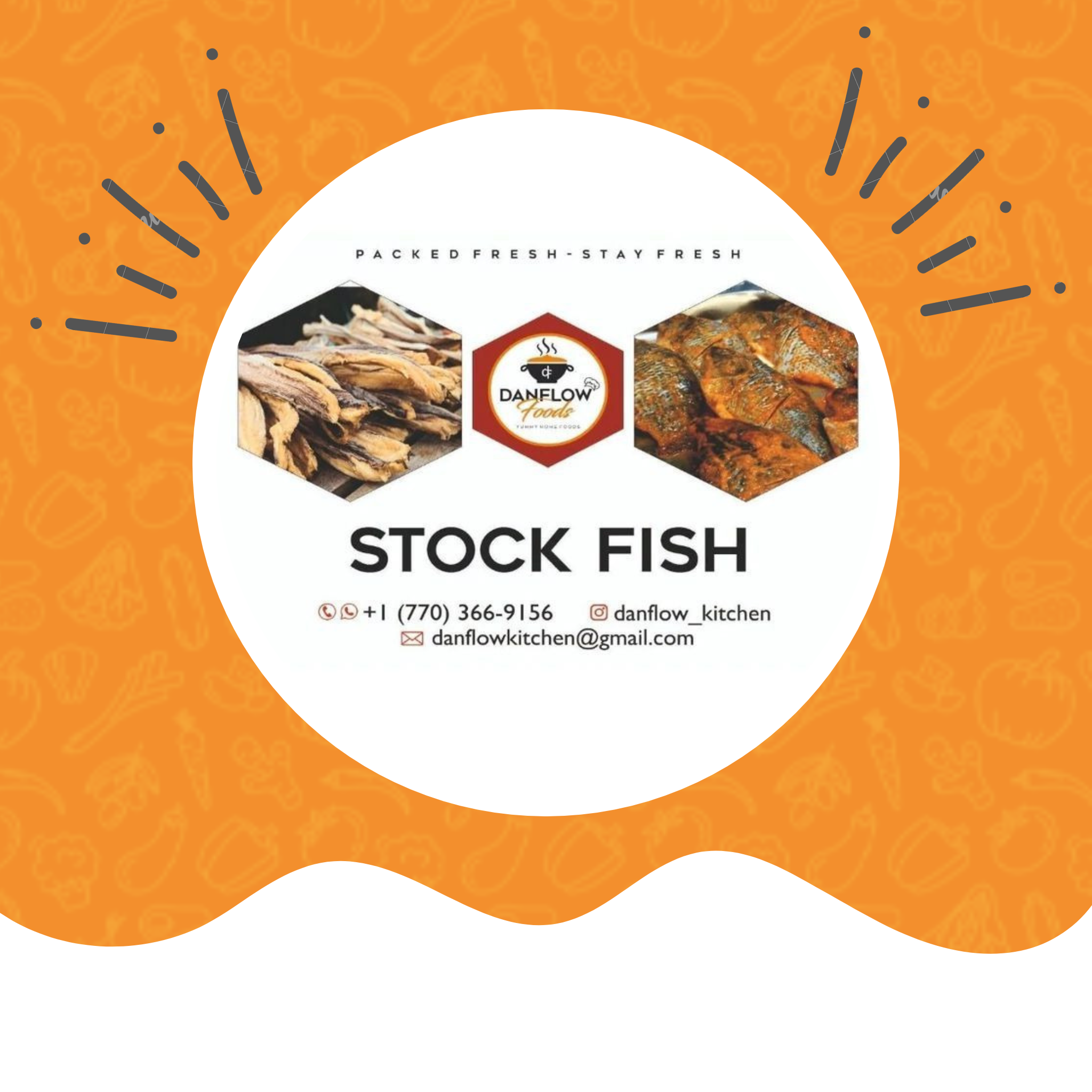 Stockfish Is Unsalted Fish Especially Cod Dried By Cold Air Stock