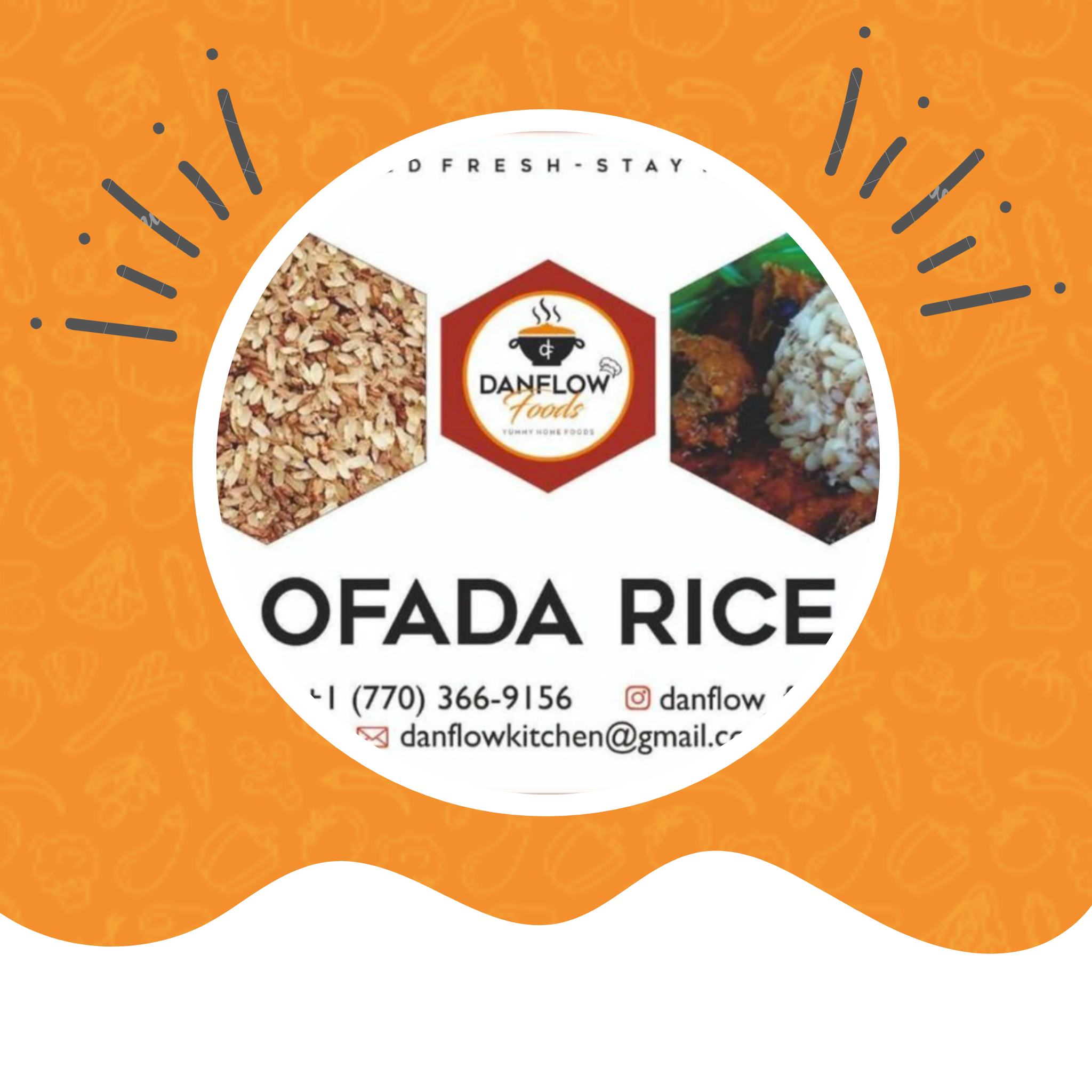 Ofada Rice 2POUNDS SIZE – Danflowfoods